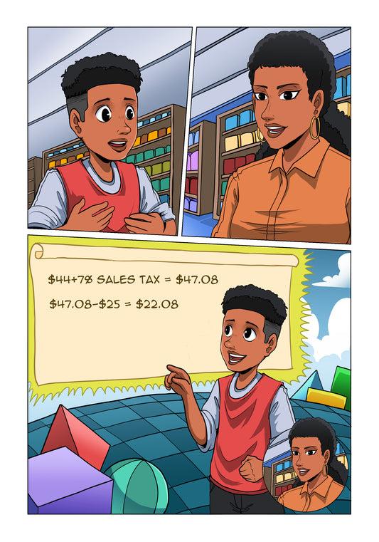 Ollie Jones Earns and Saves: A Graphic Novel